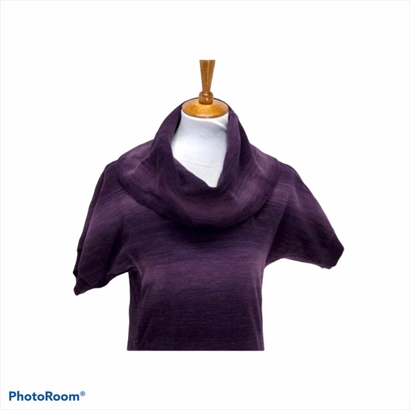Athleta space dyed sweater dress purple size M - Picture 4 of 7
